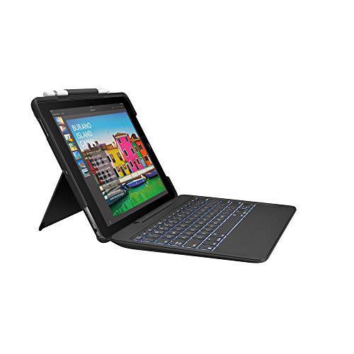 Logitech Slim Combo Funda para iPad, iPad Pro 10.5 Pulgadas