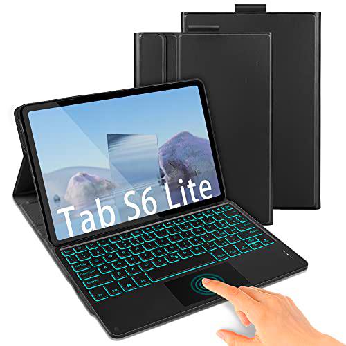 Funda con Teclado Touchpad para Samsung Galaxy Tab S6 Lite 10.4&quot; 2020