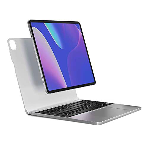 Brydge 12.9 MAX+ Funda de teclado inalámbrico con Trackpad Multi-Touch para iPad Pro de 12.9 pulgadas (3ª