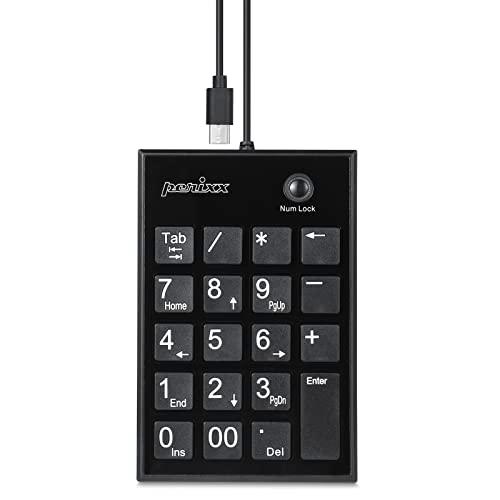 Perixx PERIPAD-202C Teclado numérico Delgado USB-C con Cable