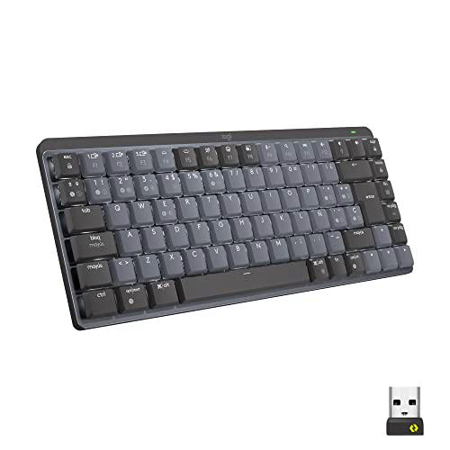 Logitech MX Teclado Mecánico Mini Inalámbrico Iluminado