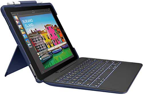 Logitech Slim Combo Funda para iPad, iPad Pro 10.5 Pulgadas