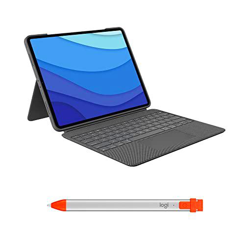 Logitech Combo Touch, funda con teclado retroiluminado extraíble para iPad Pro 12,9 pulg