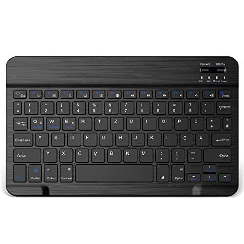 EasyAcc Teclado Bluetooth, Teclado inalámbrico Bluetooth Compatible con Windows/Android/iOS