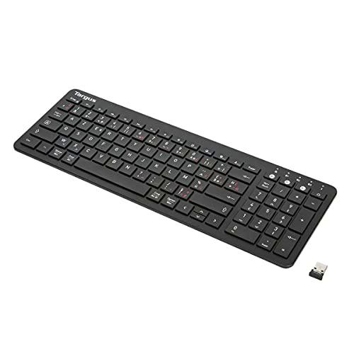 Targus Teclado Bluetooth universal mediano y antimicrobiano