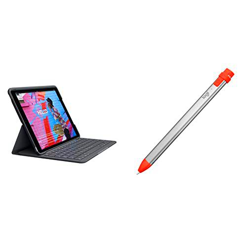 Logitech Slim Folio - Funda con Teclado para iPad (7.ª Gen