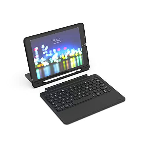 ZAGG Slim Book Go - Teclado y Funda Bluetooth - Hecho para Apple iPad de 10,2&quot;