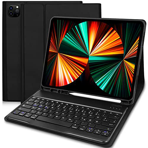 Funda para teclado para iPad 12.9 2021/2020/2018 (5