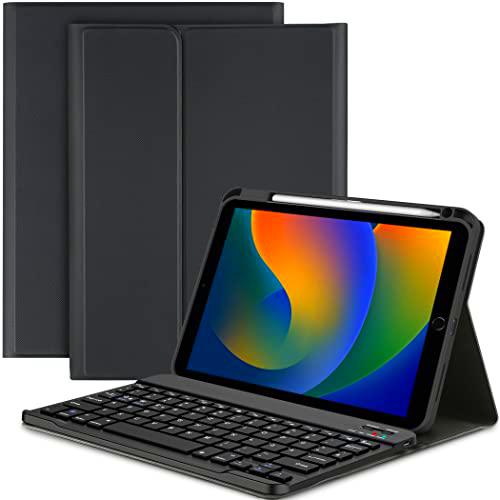 EasyAcc Funda para teclado QWERTZ alemana compatible con iPad