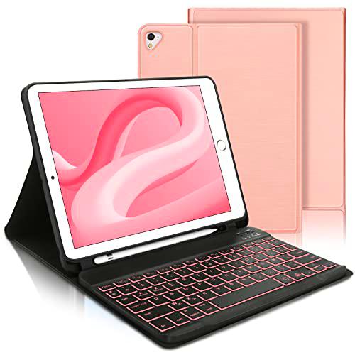 Teclado Funda para iPad 10.2&quot; 2021/2020/2019 (9e/8e/7ª Generación)/iPad Air 3 2019/iPad Pro 10.5 2017