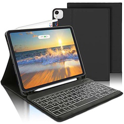 AVNICUD Funda con teclado para iPad Pro 11 pulgadas 2020/2018 (2./1.ª generación)