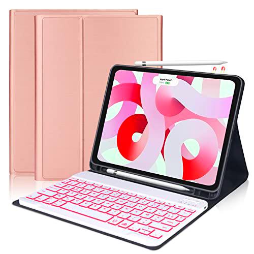 FOGARI Funda teclado francés AZERTY para iPad Pro 11 2022/2021 (4/3/2/1ª generación)