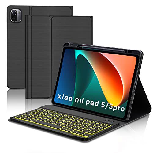 Funda para teclado Xiaomi Pad 5 compatible con Xiaomi Pad 5/Mi Pad 5 Pro 11&quot; 2021