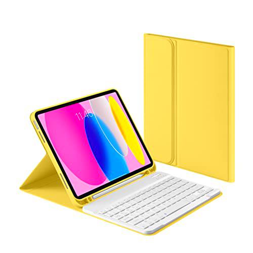 Laetass Funda con teclado para iPad 10 Generación 10.9 pulgadas 2022