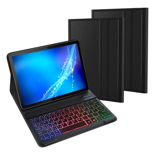 NUOYOOU Teclado con funda para Lenovo Tab P11 Plus/P11 de 11 pulgadas