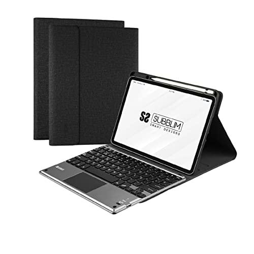 Subblim Funda para Tablet iPad Pro 12,9″, con Teclado Bluetooth Retroiluminado