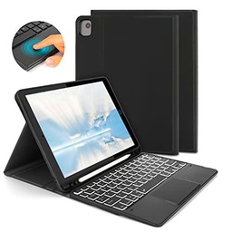 Funda con teclado para iPad 10.2 pulgadas 2021/2020/2019 (9./8./7.ª generación)