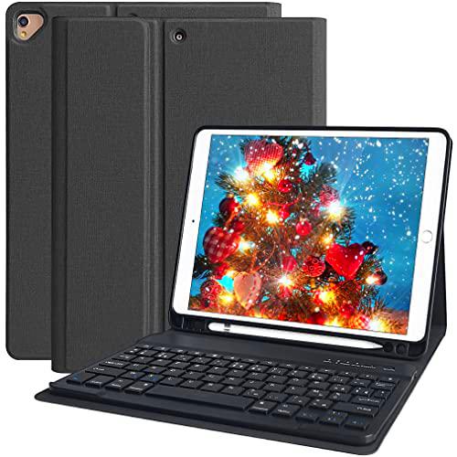 KBCASE Teclado Bluetooth para iPad Carcasa 7 8 9ª Generación