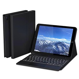 Funda teclado para iPad 9ª generación 2021 10.2&quot; 8a/7a