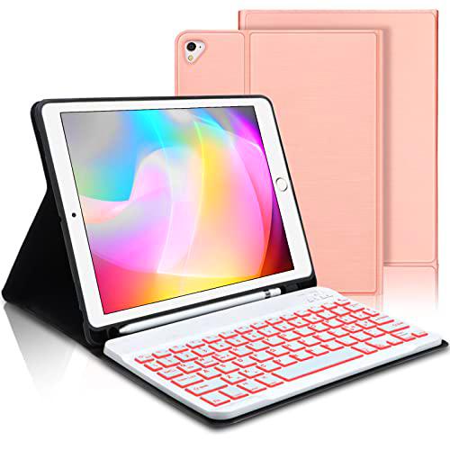 Funda con teclado italiano iPad 9.7, iPad Air 2/1, iPad 6 Generación 2018/iPad 5 Generación 2017