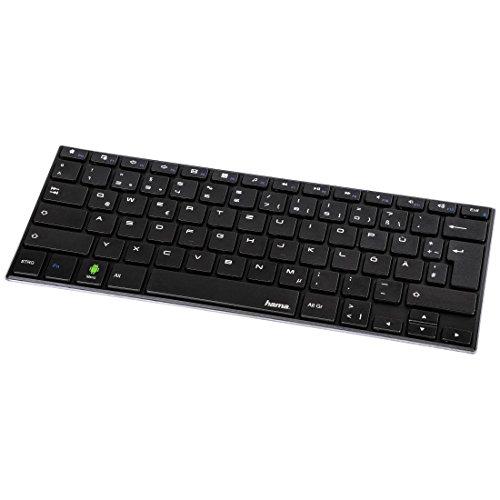 Caso de la Cubierta del Teclado Hama KEY2GO X1000 Wireless Bluetooth para Samsung Galaxy Tablet