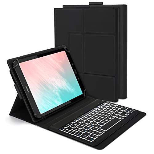 seenda Funda con teclado para tabletas de 9 a 11 pulgadas