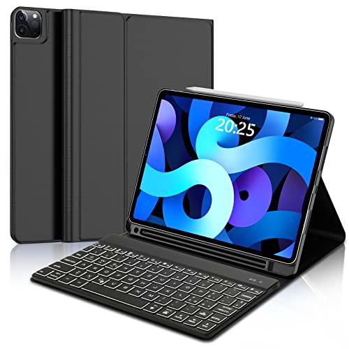 Funda Teclado con para iPad Air 5 2022, iPad Air 4 2020 &amp; iPad Pro 11&quot; 2022(4ª/3ª/2ª/1ª gen)