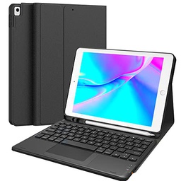 Earto Teclado iPad de 9 generación, funda teclado para iPad 9a Gen con Touchpad