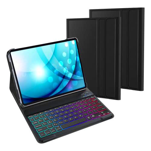 NUOYOOU Teclado con funda para Xiaomi Pad 5 &amp; 5 Pro 11 pulgadas 2021