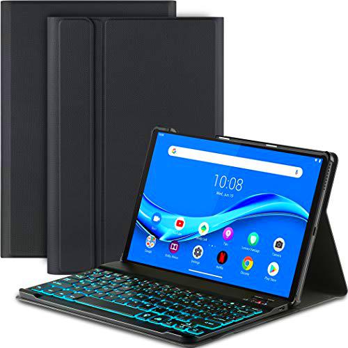 EasyAcc Funda con teclado compatible con Lenovo Tab M10 FHD Plus (2ª generación) 10.3