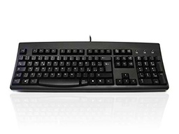 Accuratus 260 Italiano - PS2 Teclado de diseño Italiano Profesional de tamaño Completo con Teclas contorneadas de tecla táctil de Altura Completa y tecla Euro patentada de un Toque