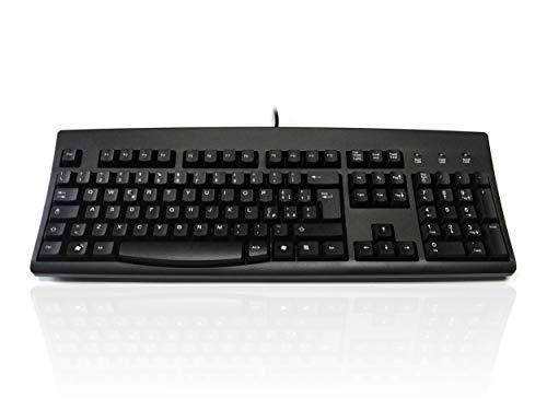 Accuratus 260 Italiano - PS2 Teclado de diseño Italiano Profesional de tamaño Completo con Teclas contorneadas de tecla táctil de Altura Completa y tecla Euro patentada de un Toque