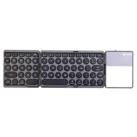 Cromad Mini Teclado Plegable Bluetooth 3.0 con Touchpad