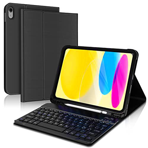 FOGARI Teclado Funda para iPad 10ª Generación 10.9&quot;