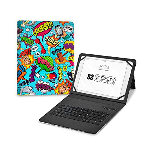 SUBBLIM Funda para Tablet 11”, con Teclado Bluetooth