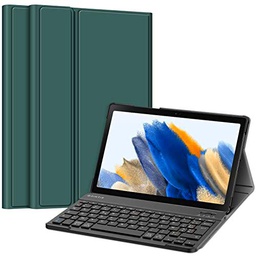 Fintie Teclado AZERTY Compatible con Samsung Galaxy Tab A8 10.5 (Diseño Francés AZERTY) Estuche Delgado