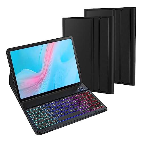 NUOYOOU Teclado retroiluminado con funda para Lenovo Tab M10 (3ª generación) 2022 10.1 pulgadas