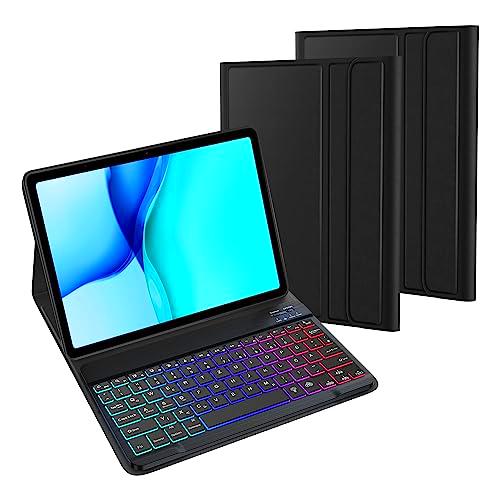 NUOYOOU Teclado retroiluminado con funda para Xiaomi Redmi Pad 10.61 pulgadas 2022