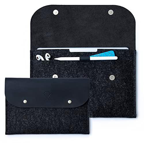 Funda para iPad Air para iPad Pro 9.7 10 10.2 10.5 10.5 11 pulgadas Air 4ª 3ª generación Funda de cuero para iPad Nuevo iPad Air 5ª generación 2022 iPad Pro M1 Fit Magic Keyboard y teclado inteligente