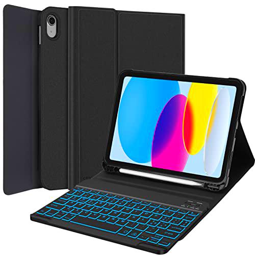 SENGBIRCH Funda con teclado para iPad 10 generación 2022