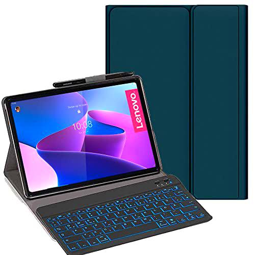 YHFZR Funda con teclado para Lenovo Tab P11 Pro 2nd 2022