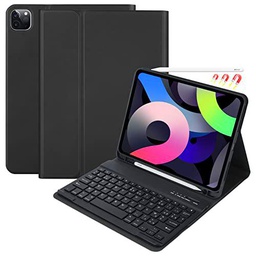 Teclado para iPad Air 5 2022Air 4 2020, funda para iPad Pro 11 202210.9 con funda de teclado francés inalámbrico para iPad Pro 11 2022202120202018