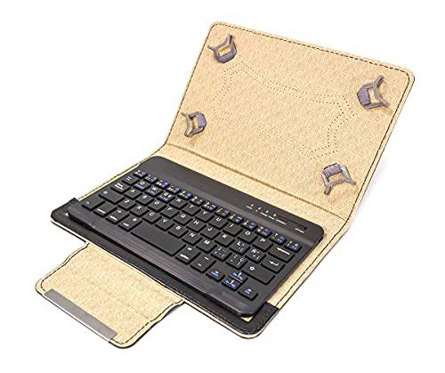 Talius Funda Tablet CV-3008 para Pantallas 8&quot;. Teclado Bluetooth magnético con enganches adaptables