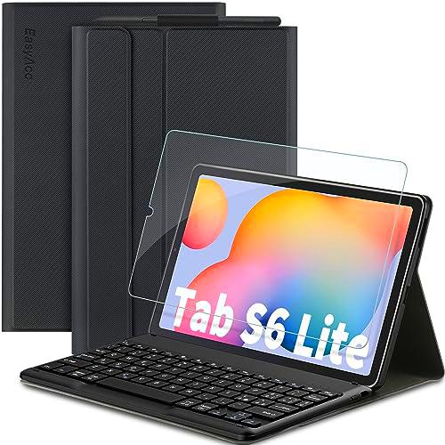 EasyAcc Funda con teclado italiano iluminado compatible con Samsung Galaxy Tab S6 Lite 10,4 pulgadas 2022/2020 SM-P610N P615N