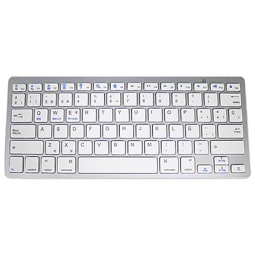 Teclado Slim Bluetooth Cool Blanco (Español)