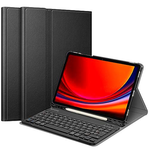 Fintie Teclado francés AZERTY para Samsung Galaxy Tab S9 de 11 Pulgadas 2023 (SM-X710/X716/X718)