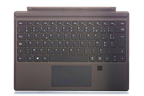 Microsoft QC7-00016 - Funda con Teclado para Surface Pro 4 Negro