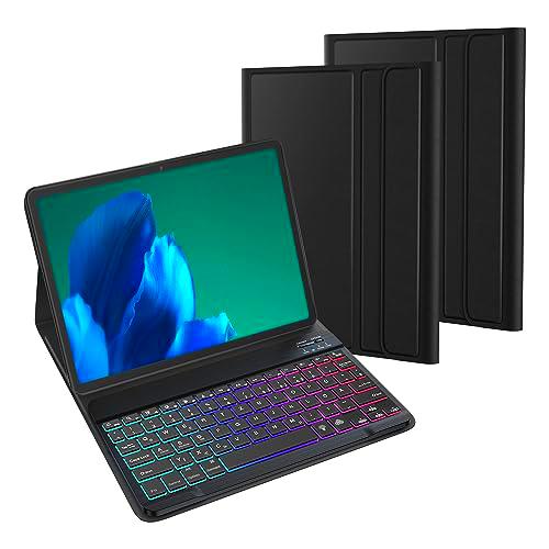 NUOYOOU Funda con teclado para Lenovo Tab P11 Pro (2ª generación) de 11,2 pulgadas (TB138/TB132)