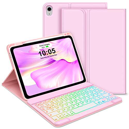 GOOJODOQ Funda con teclado para iPad Air de 4ª y 5ª generación