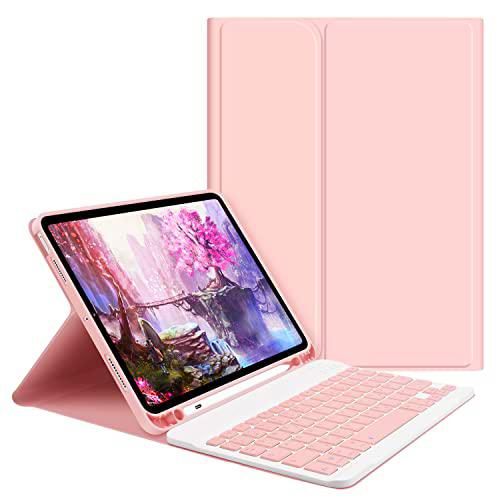 GOOJODOQ Funda con teclado para iPad Air 5 2022 / iPad Air 4 2020 de 10,9 pulgadas